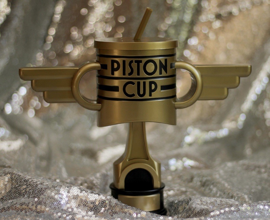 Cars 20th Anniversary Piston Cup Regal AMC w Gold Straw NEW Cars 20th Anniversary Piston Cup Regal AMC w Gold Straw NEW