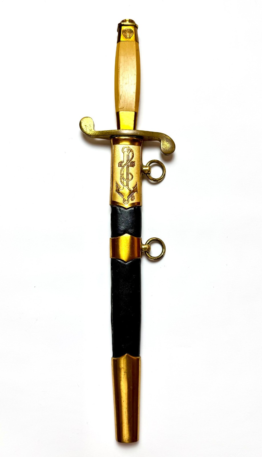 Vintage 1974 Soviet USSR Navy Officer Naval Dirk Dagger ZIK Zlatoust w/ Scabbard Vintage 1974 Soviet USSR Navy Officer Naval Dirk Dagger ZIK Zlatoust w/ Scabbard