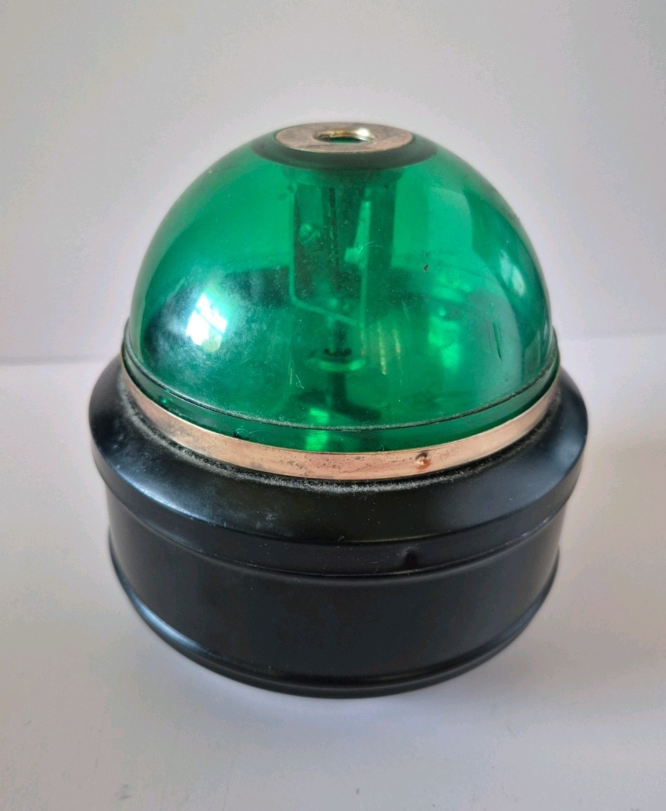 VTG Presto Automatic Pencil Sharpener Green Dome Don Draper Mad Men Desk Japan
