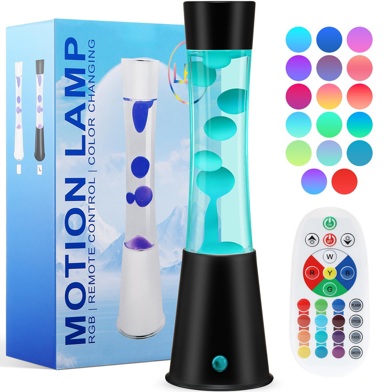 Kikilive 17 Colors Changing Liquid Motion Lamp Remote15.6 Led Night Light Kikilive 17 Colors Changing Liquid Motion Lamp Remote15.6 Led Night Light