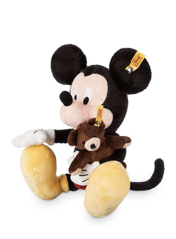 Steiff Disney Parks Mickey Mouse Plush with Steiff Teddy Bear - Brand New Steiff Disney Parks Mickey Mouse Plush with Steiff Teddy Bear - Brand New