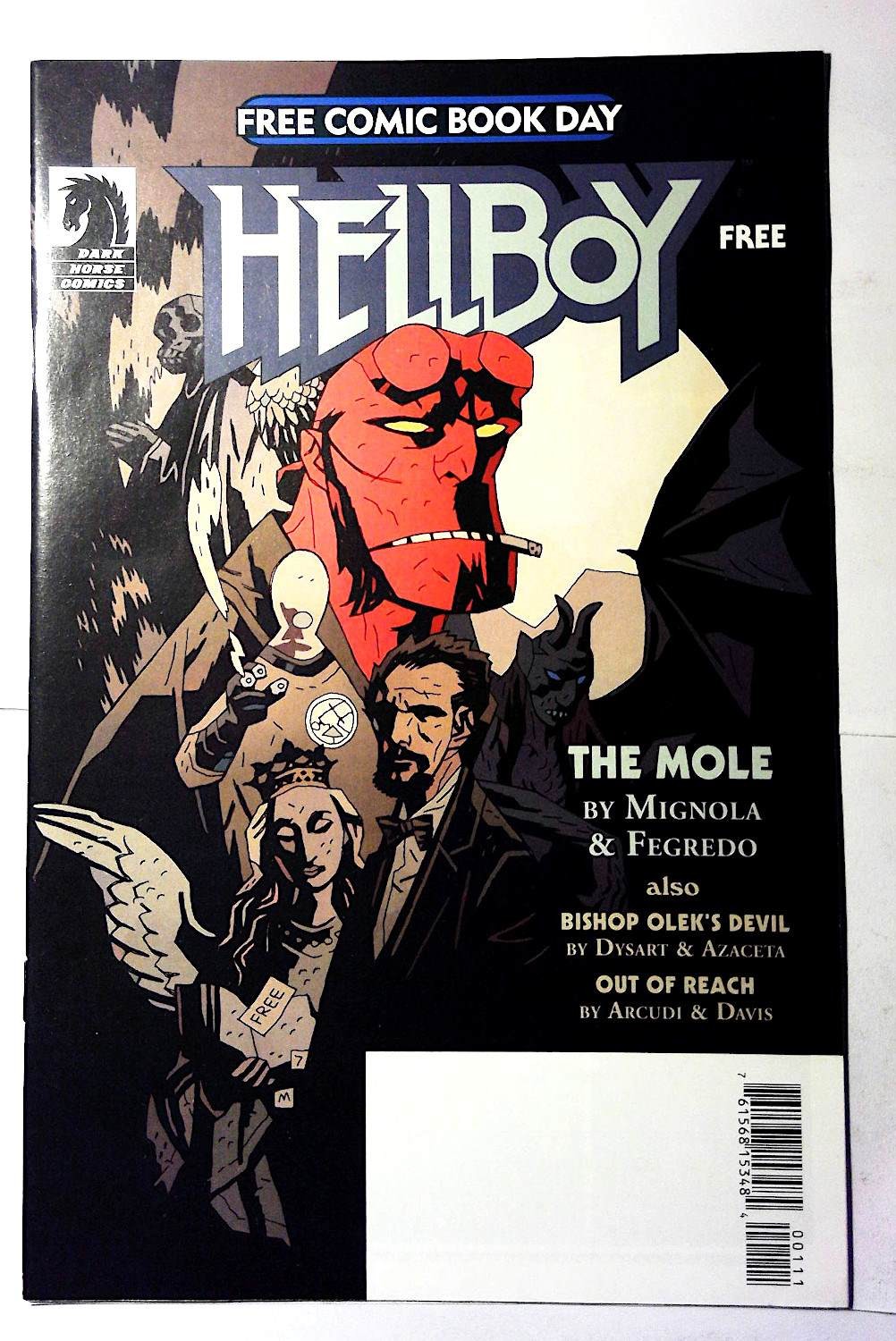 Hellboy FCBD #1 (2008) Dark Horse Comics 1st Print Comic Book Hellboy FCBD #1 (2008) Dark Horse Comics 1st Print Comic Book