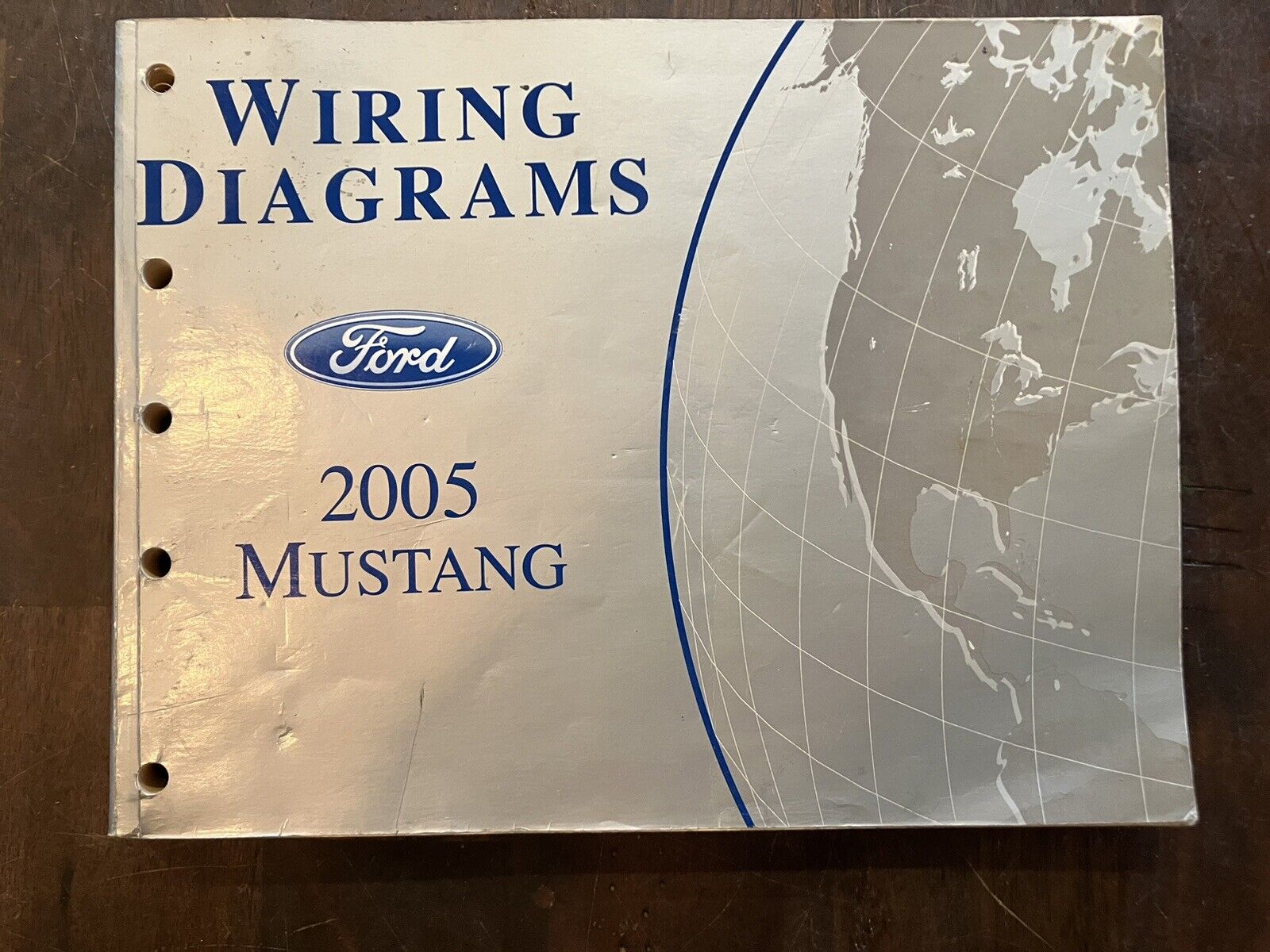 Original 2005 Ford Mustang Wiring Diagrams Manual