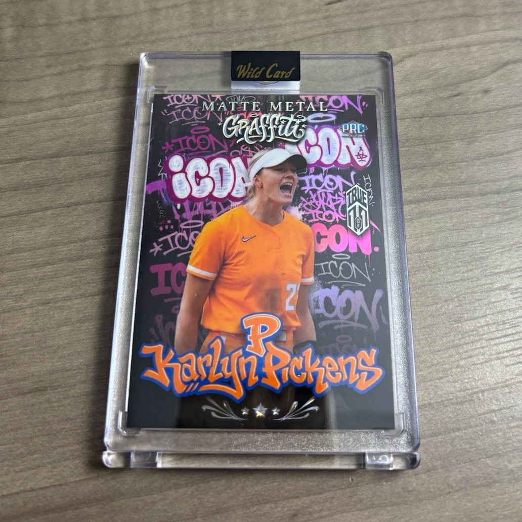 Wild Card Matte Metal Graffiti Tennessee Karlyn Pickens True 1/1