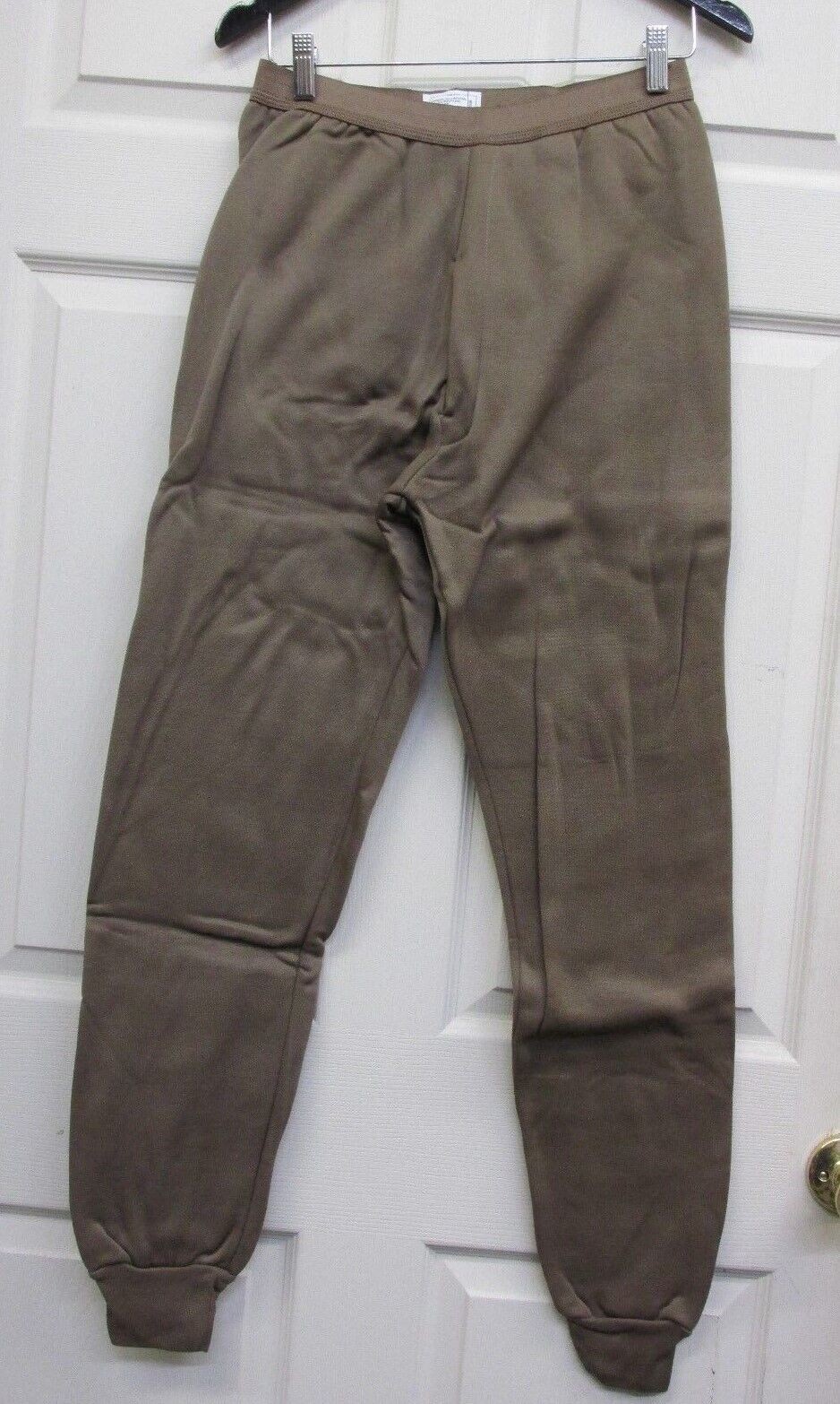 New USGI Polypro Cold Weather Drawers Pants ECWCS Thermal Army Brown - Medium New USGI Polypro Cold Weather Drawers Pants ECWCS Thermal Army Brown - Medium