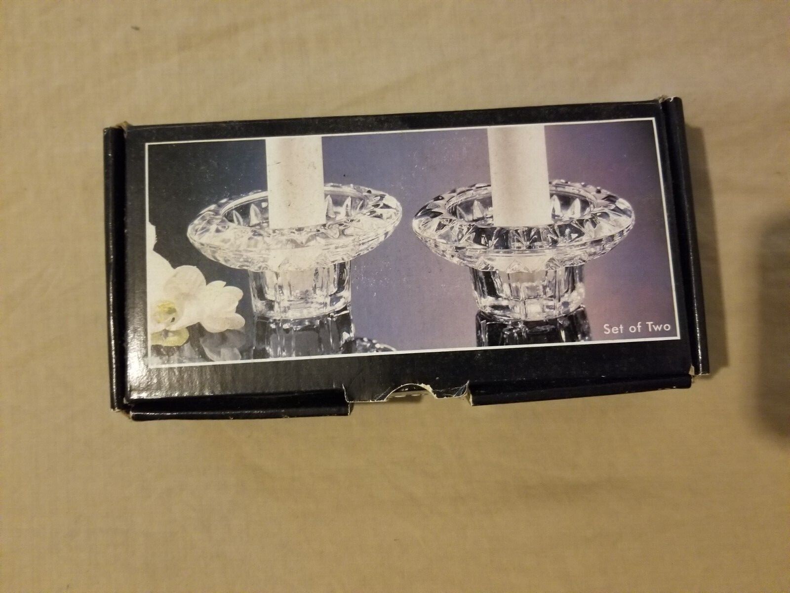 New Forever Crystal Candle Holders New Forever Crystal Candle Holders