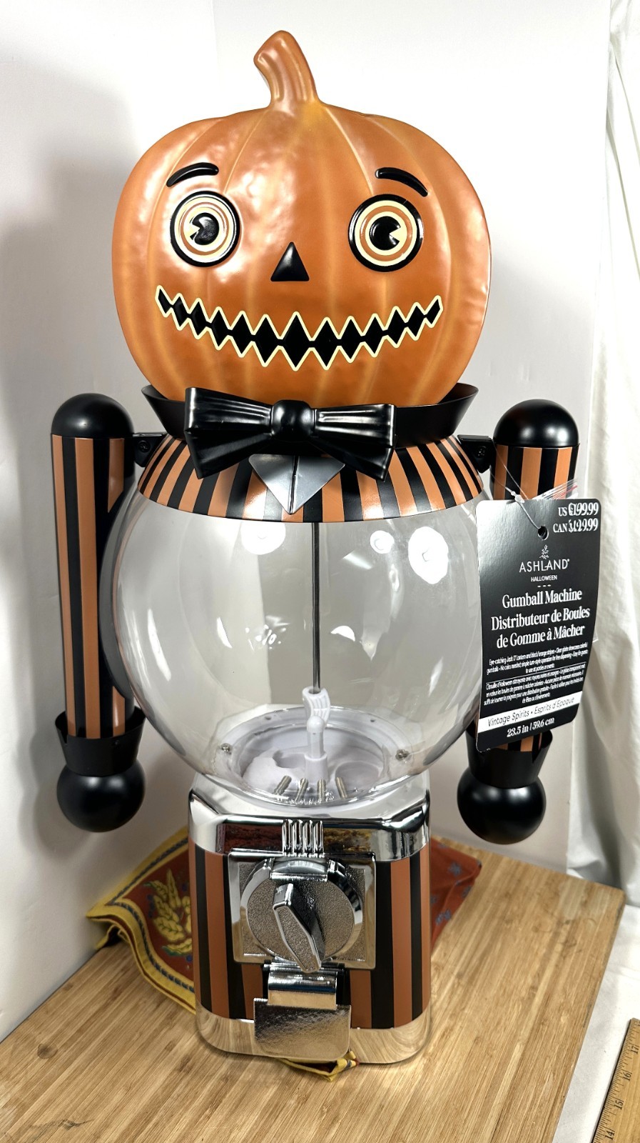 Ashland Michaels 2026 Vintage Spirits Gumball Machine Halloween NWT Ashland Michaels 2026 Vintage Spirits Gumball Machine Halloween NWT