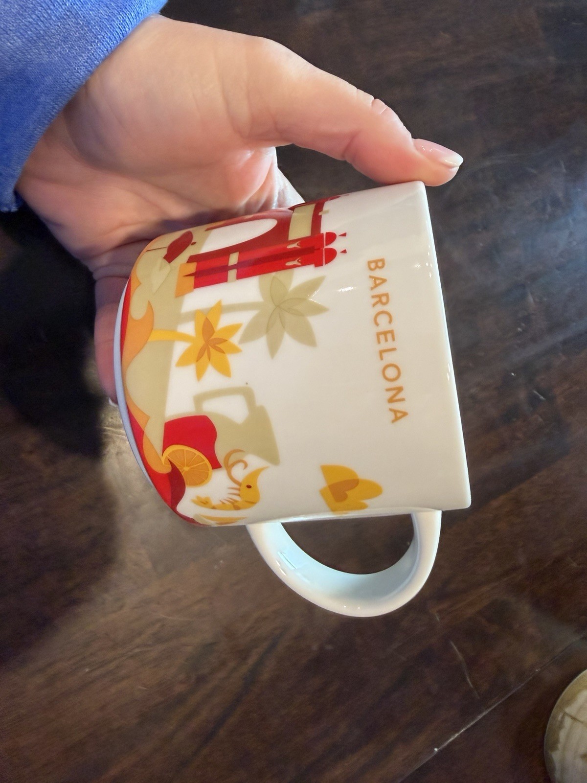 Starbucks Barcelona Coffee Mug 14oz, 2023, You Are Here Series