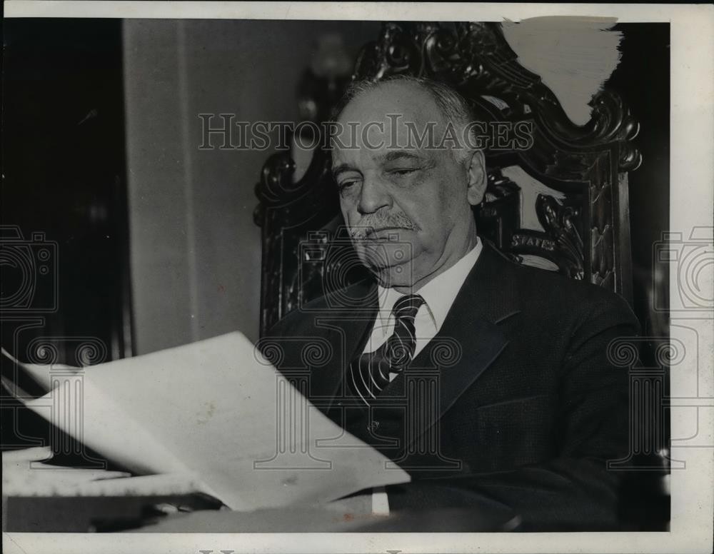 1933 Press Photo Charles Curtis - nef38999 1933 Press Photo Charles Curtis - nef38999