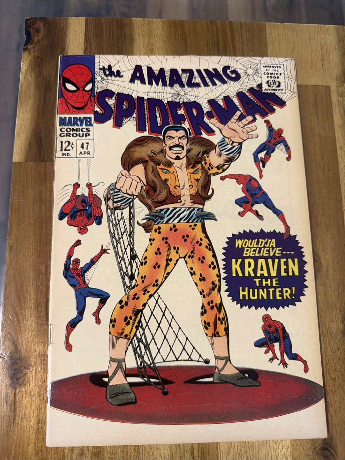 Marvel Comics the Amazing Spider-Man #47 NM(9.0+)John Romita Iconic Cover Kraven