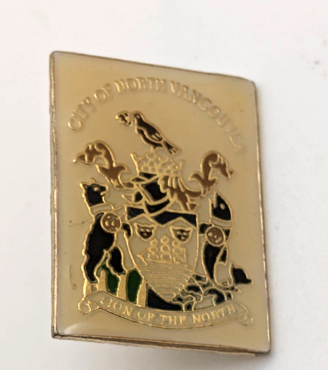 City Of North Vancouver Lion Of the North Lapel Pin