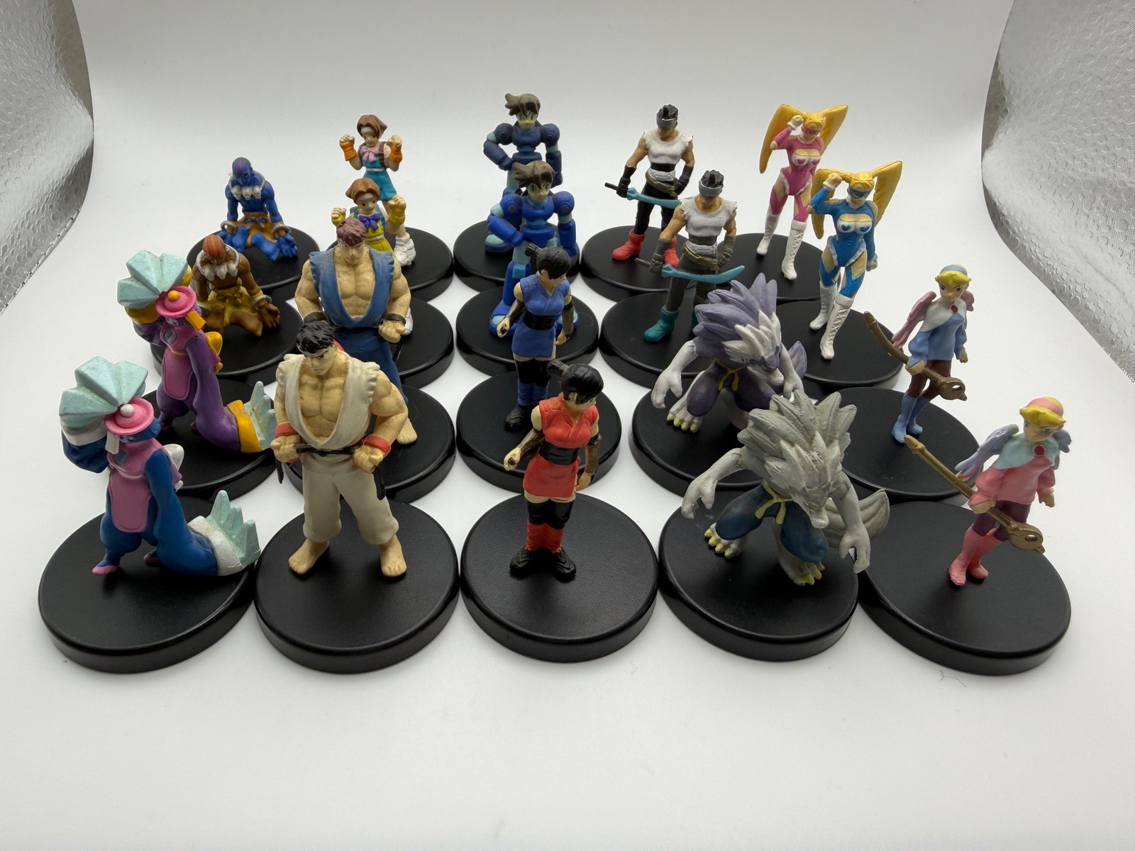 Bandai Capcom All Stars Capsule Gashapon Complete Figure Set of 20