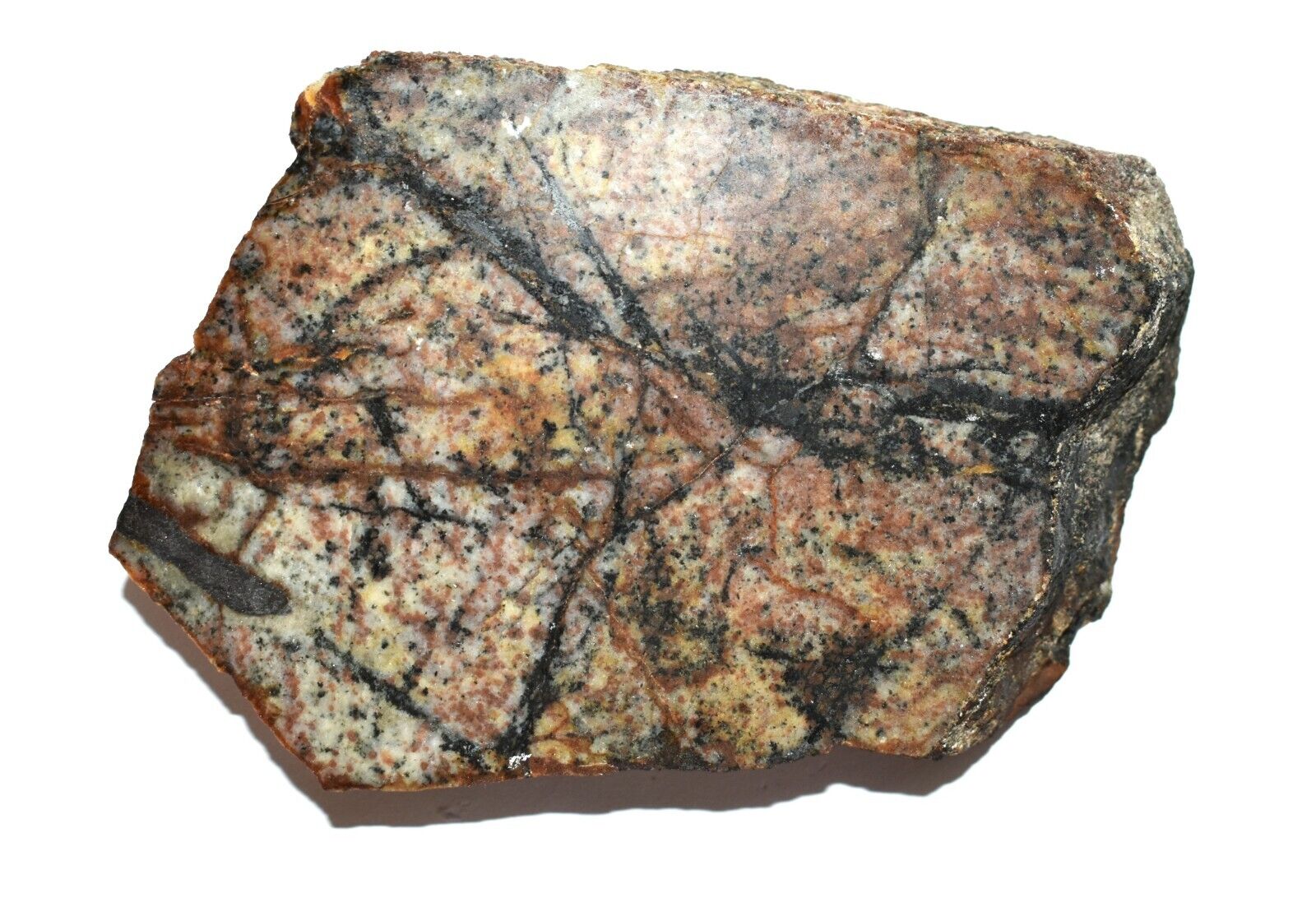 Silver Ore Dendritic Crystal 1800s Ore Knob Copper Mine North Carolina 1.5Lb.