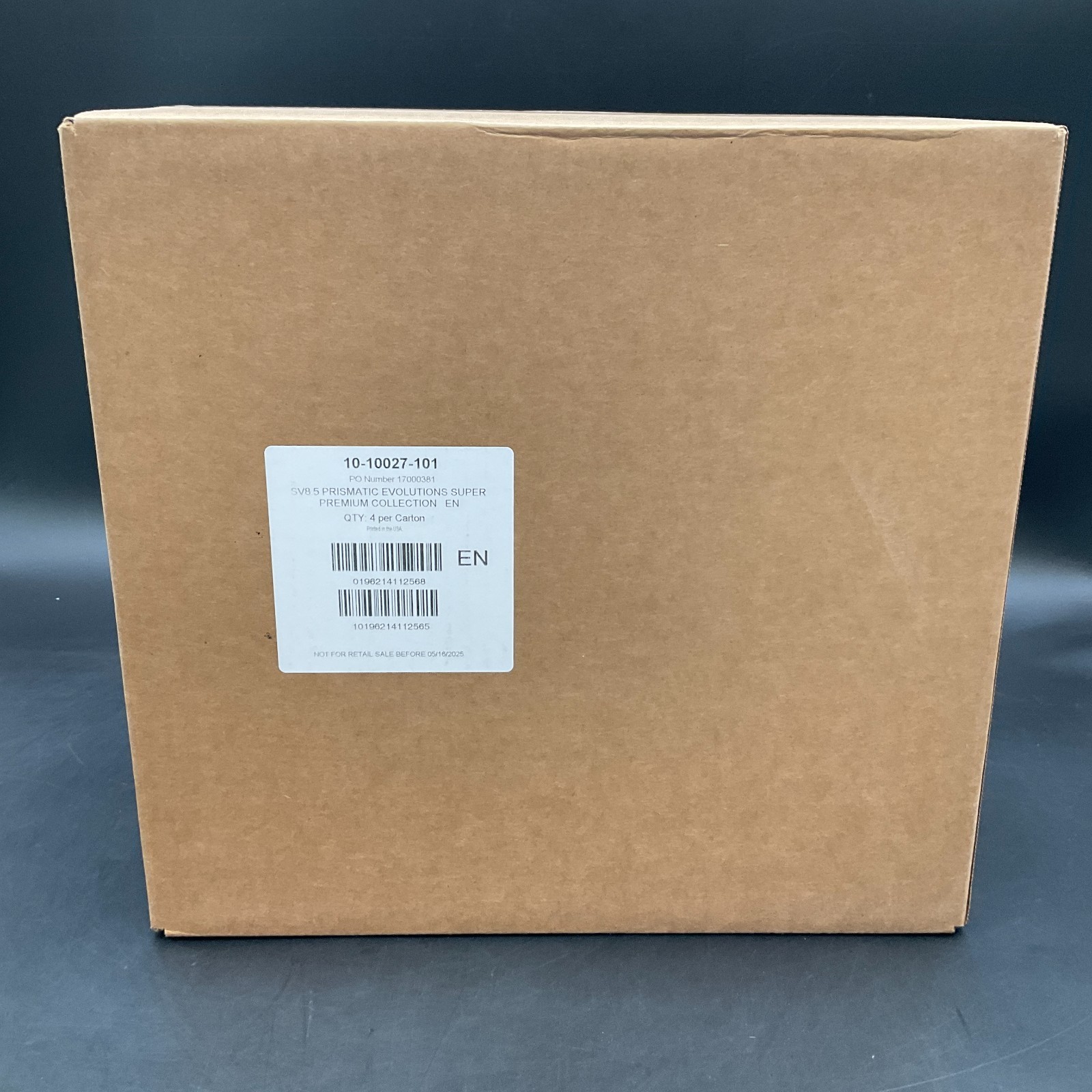Pokemon Prismatic Evolutions Super Premium Collection Box Cases SEALED SV8.5 Pokemon Prismatic Evolutions Super Premium Collection Box Cases SEALED SV8.5