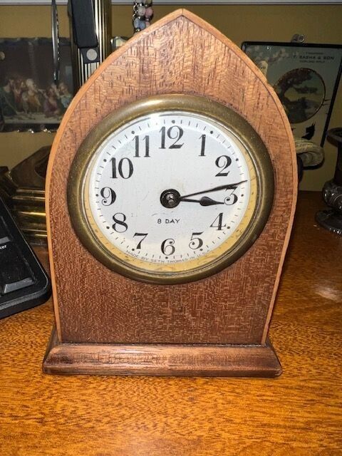 ANTIQUE Seth Thomas Beehive Mantle Clock 5.5\'\' TALL -#G102