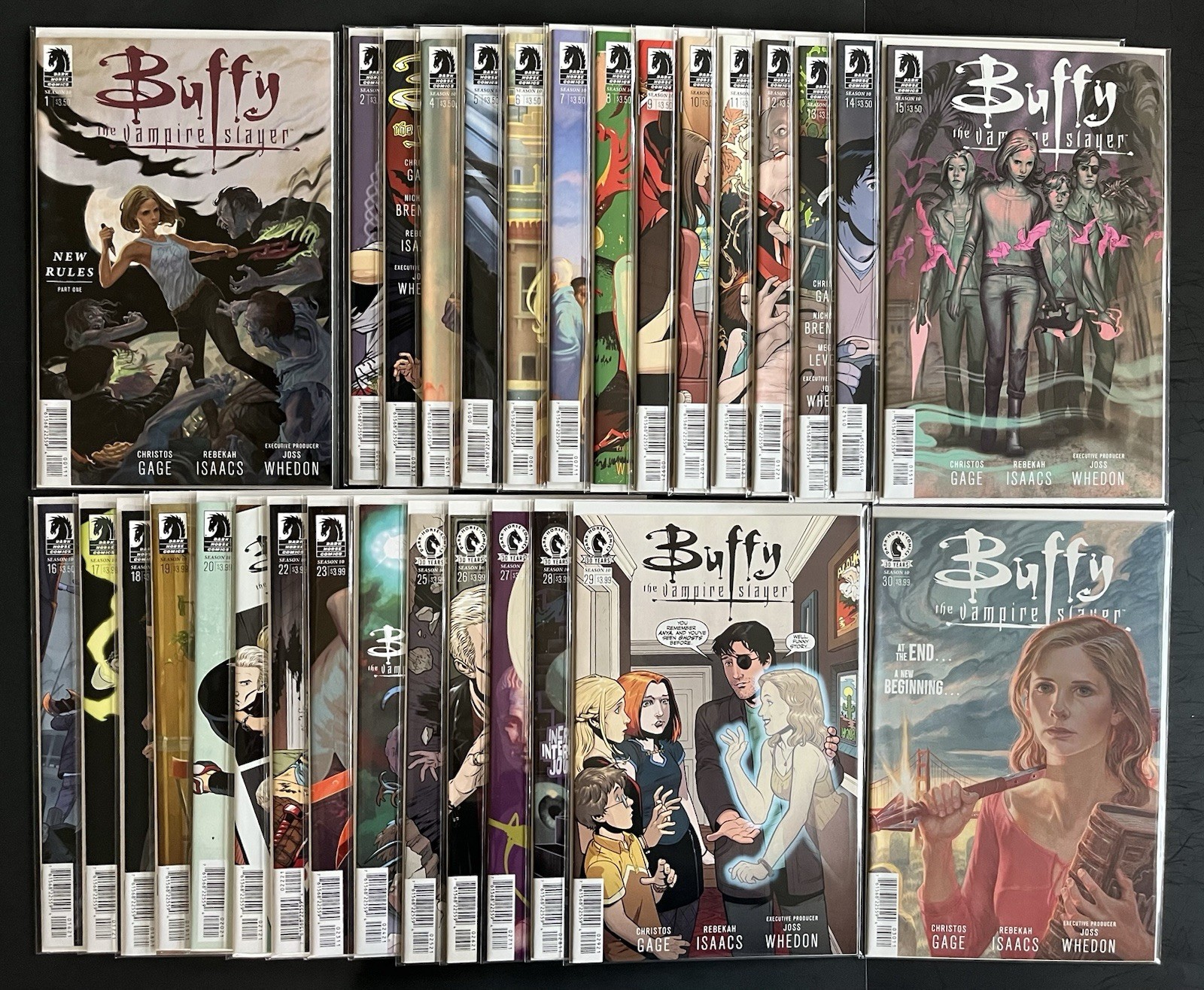 Buffy The Vampire Slayer Season 10 #1-30 COMPLETE Key Lot 1st Print DARK HORSE