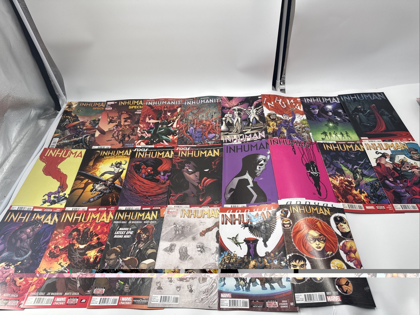 Inhuman #1-14 + Ann 1 Inhumanity 1-2 & Special 1 & Variant Complete Set 23 Comic