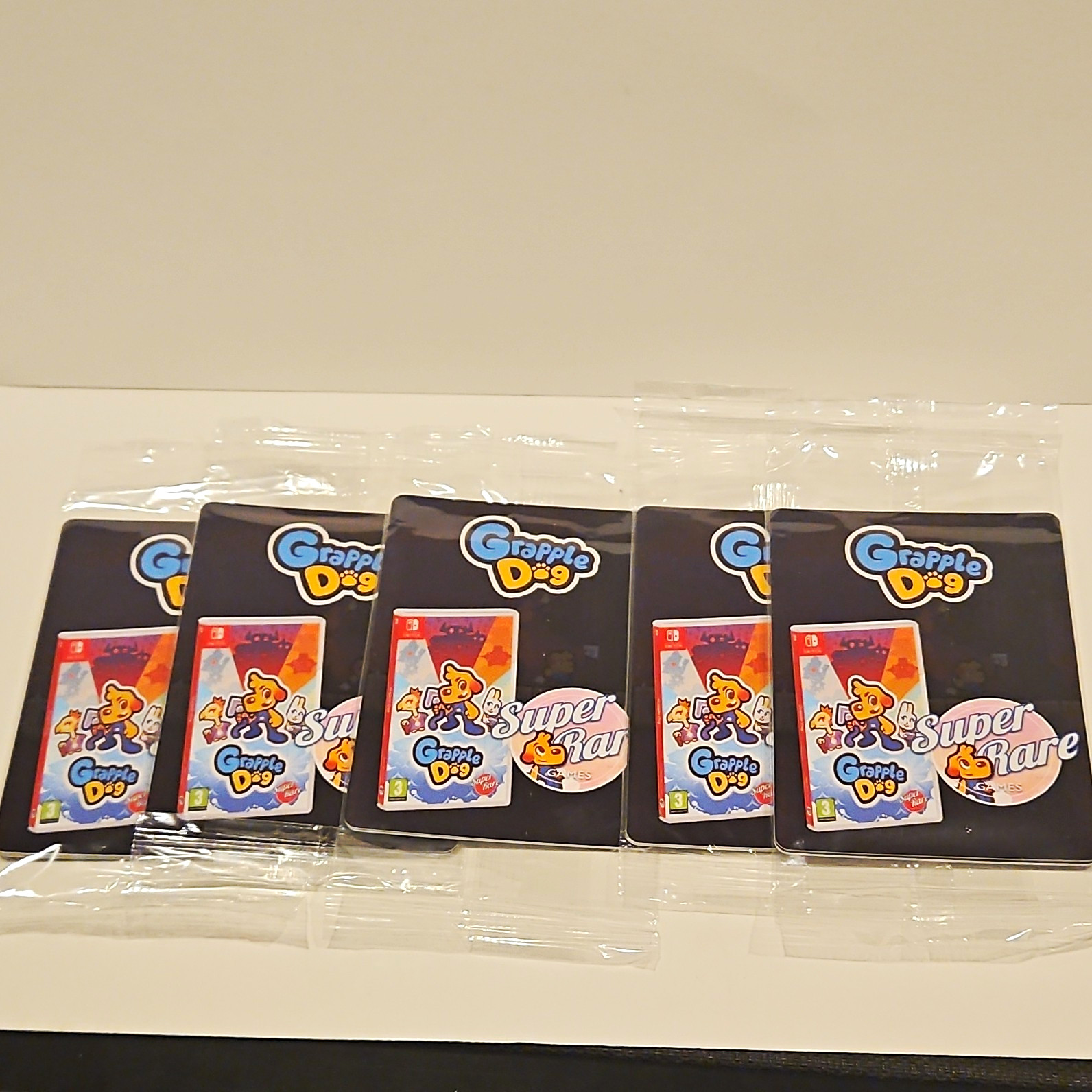 Super Rare Games Grapple Dog Sealed Trading Card Packs Lot of 5 English Super Rare Games Grapple Dog Sealed Trading Card Packs Lot of 5 English
