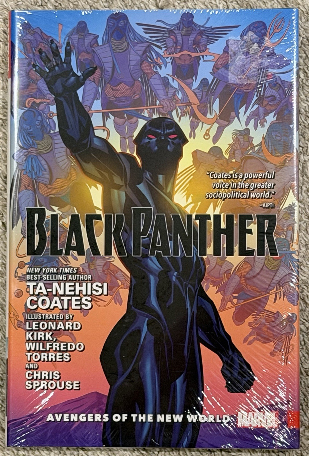 Black Panther Avengers of The New World Deluxe Hardcover HC Vol 2