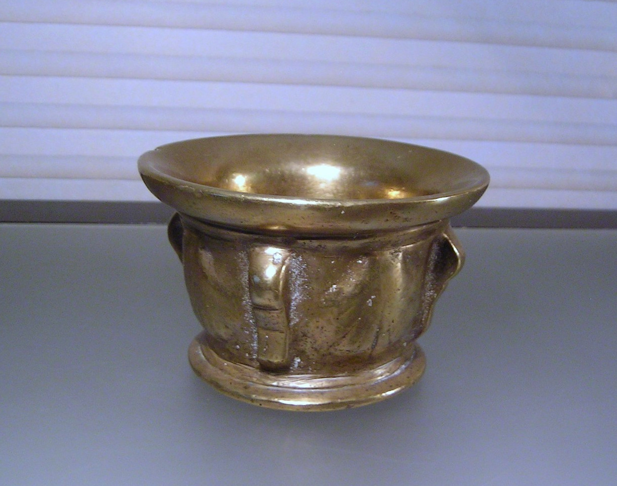 Antique 17th Century Bronze Apothecary Mortar