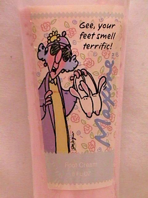 RARE vtg Hallmark MAXINE shoebox old lady Attitude Adjustment FOOT CREAM sealed RARE vtg Hallmark MAXINE shoebox old lady Attitude Adjustment FOOT CREAM sealed