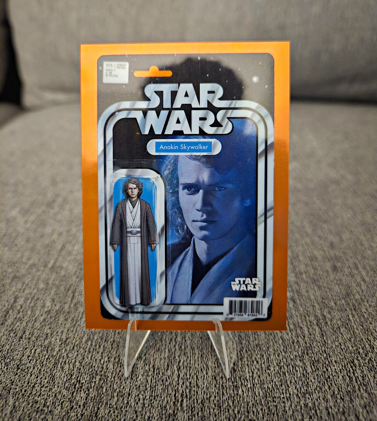 Topps 2025 Star Wars Chrome Comicfractor Anakin Skywalker 18/25 *POTENTIAL PSA10 Topps 2025 Star Wars Chrome Comicfractor Anakin Skywalker 18/25 *POTENTIAL PSA10