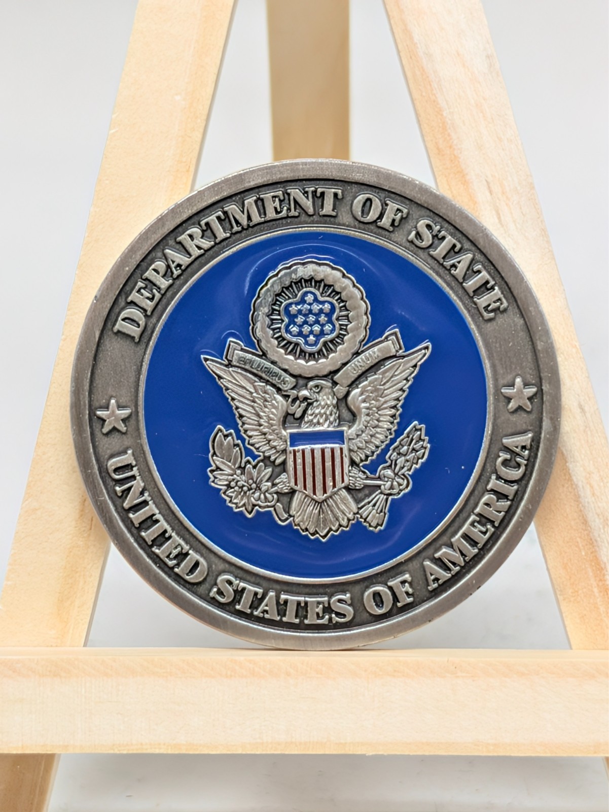 Presented by Secretary of State Challenge Coin Department of State DOS Presented by Secretary of State Challenge Coin Department of State DOS