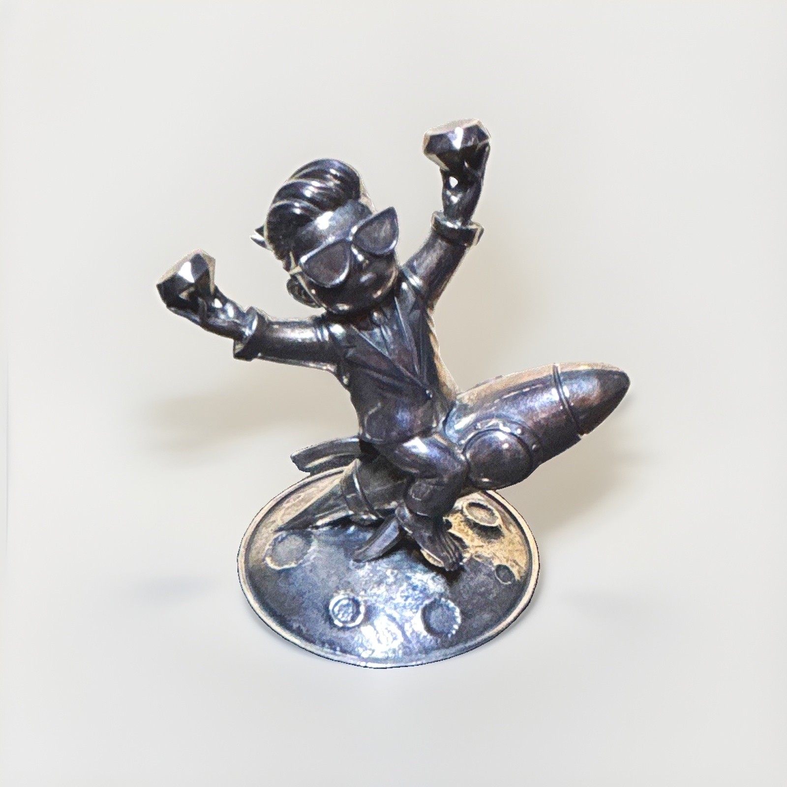 Wall Street Bets WSB Kid by Witty Wit 8 Troy OZ Figurine #36 of 250 boxed W/COA Wall Street Bets WSB Kid by Witty Wit 8 Troy OZ Figurine #36 of 250 boxed W/COA