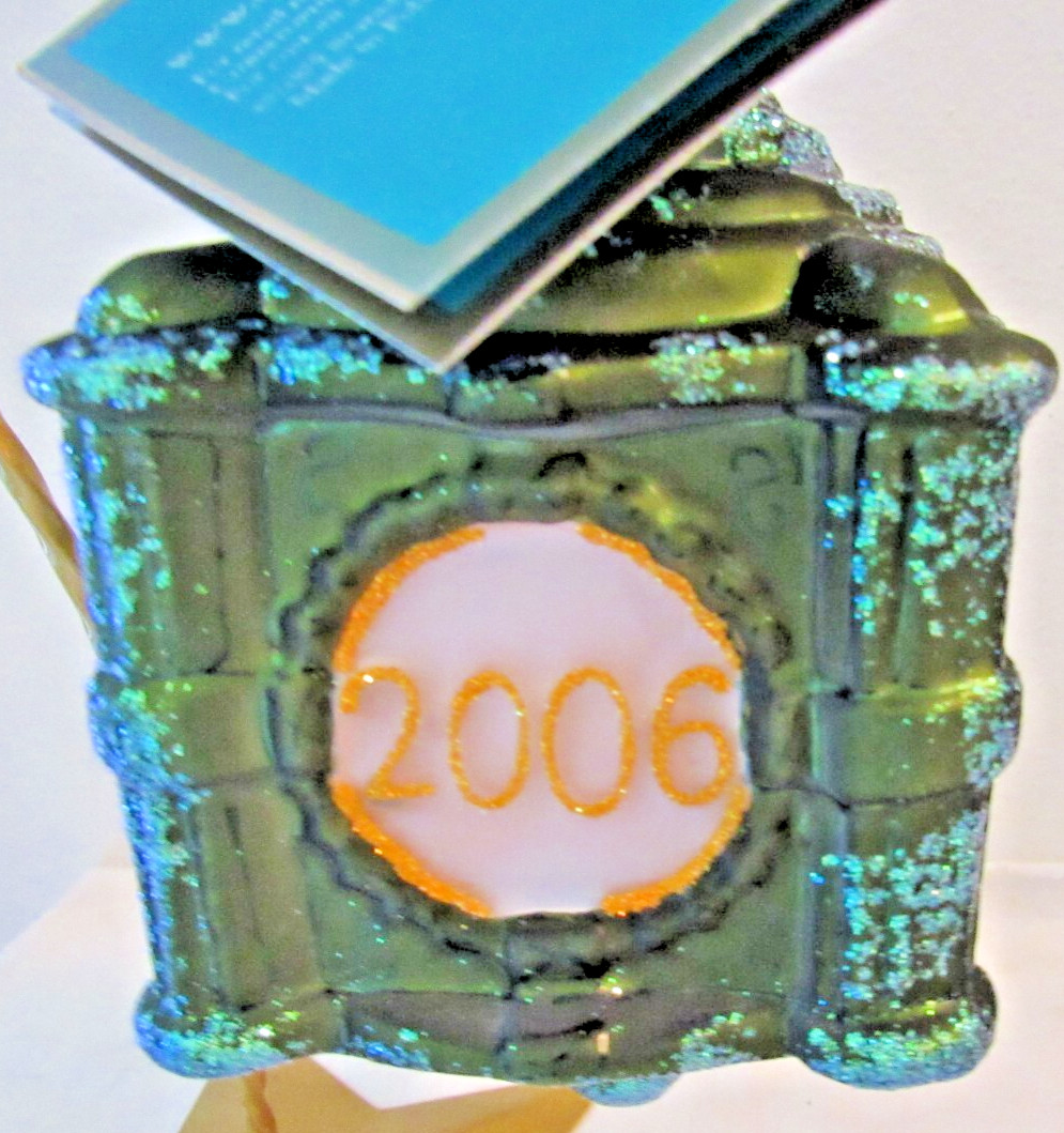2006 Christopher Radko 6in Marshall Field's Clock Ornament New in Radko Box