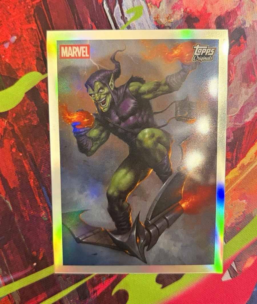 Topps 2026 Topps Chrome Marvel Comics TO-02 Green Goblin Lucio Parrillo Insert Topps 2026 Topps Chrome Marvel Comics TO-02 Green Goblin Lucio Parrillo Insert