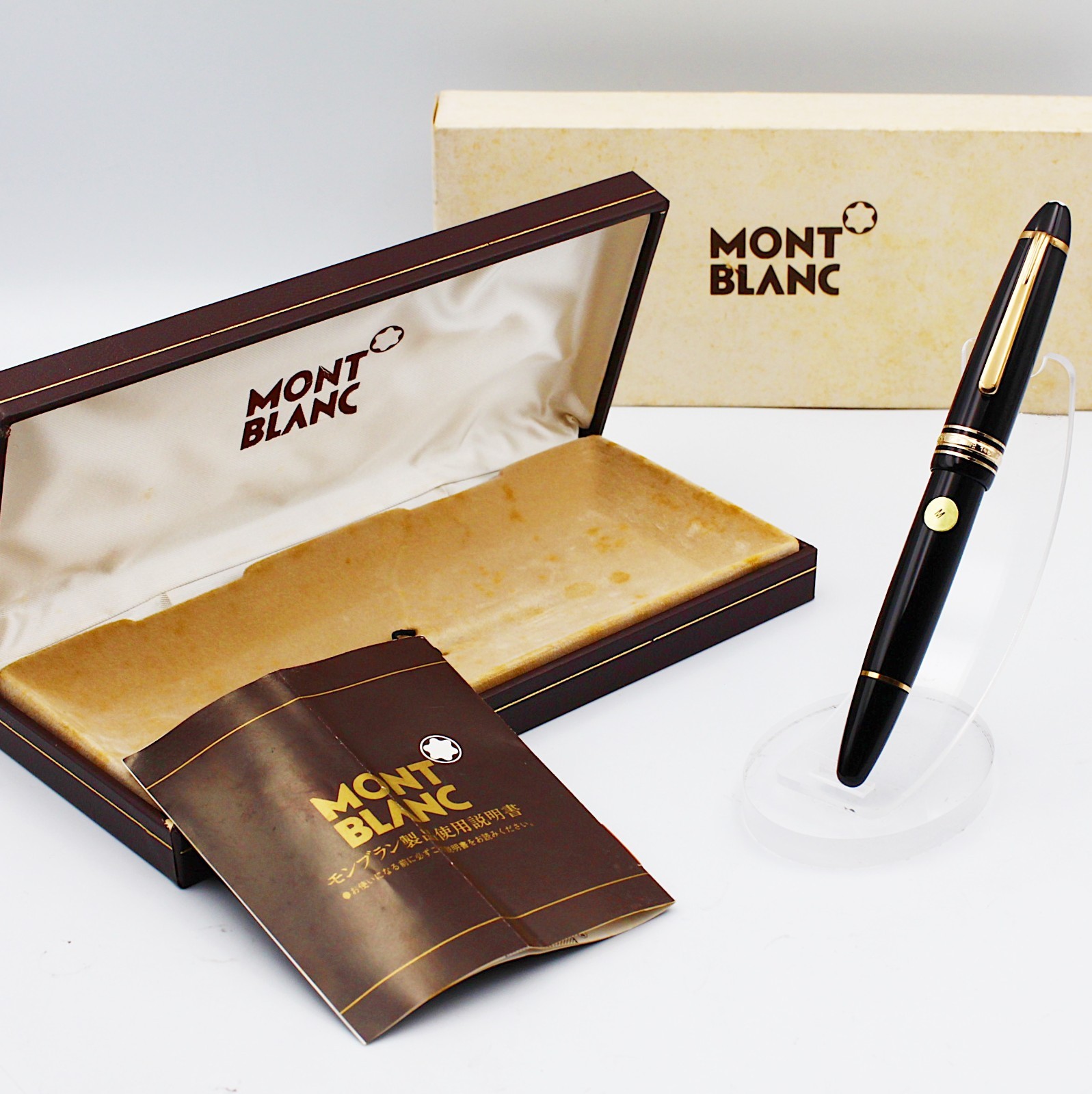 [Mint] MONTBLANC Meisterstuck 146 70's Vintage Fountain Pen 14C 585 Nib M