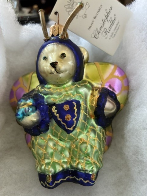 Christopher Radko - Muffy Butterfly - Rare LE Club Exclusive - Original Box