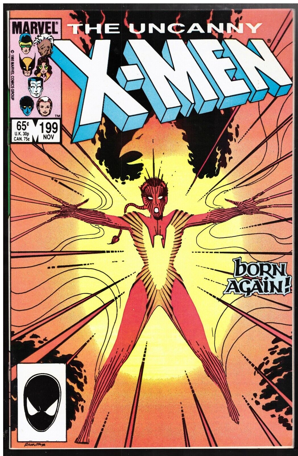 Uncanny X-Men #199 1st App Phoenix II &Freedom Force( 1985 )9.4/NM CGC IT
