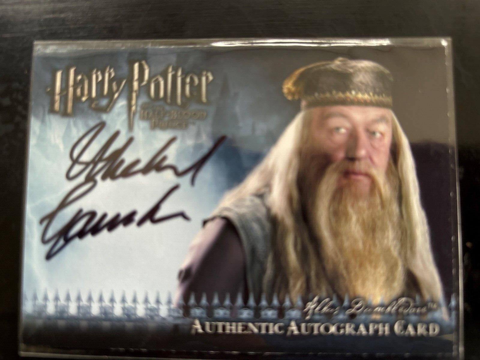 2009 Artbox Harry Potter Michael Gambon / Albus Dumbledore Autograph