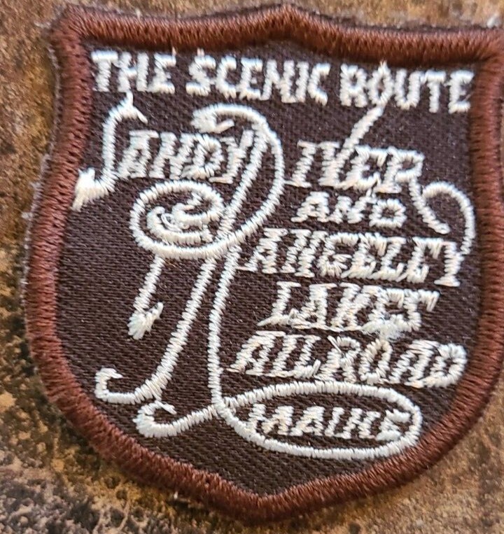 Sandy River & Rangeley Lakes Railroad Maine (SR&RL) Embroidered Patch Sandy River & Rangeley Lakes Railroad Maine (SR&RL) Embroidered Patch