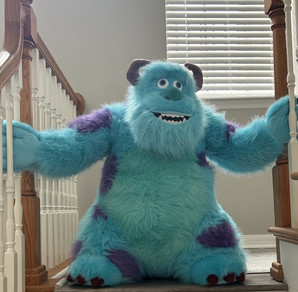 VNTG 2001 Douglas Co Jumbo 34" Sulley Plush Monsters Inc RARE Disney Pixar Giant VNTG 2001 Douglas Co Jumbo 34" Sulley Plush Monsters Inc RARE Disney Pixar Giant