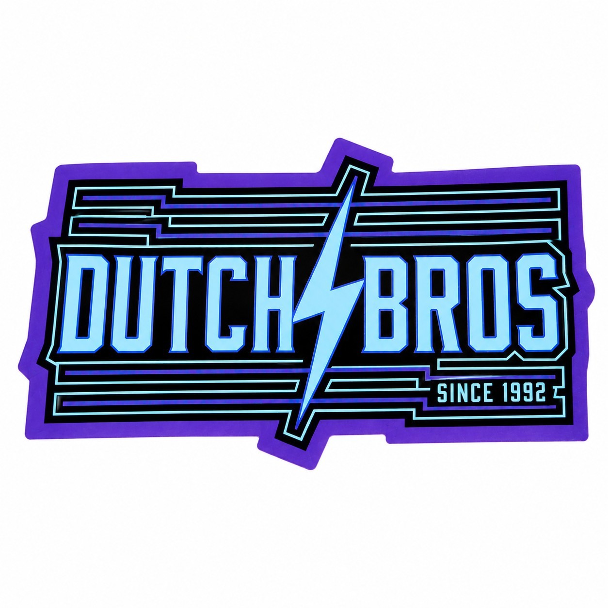Dutch Bros Coffee 2025 Grand Opening Rare Sticker Blue Lightning Limited New HTF Dutch Bros Coffee 2025 Grand Opening Rare Sticker Blue Lightning Limited New HTF