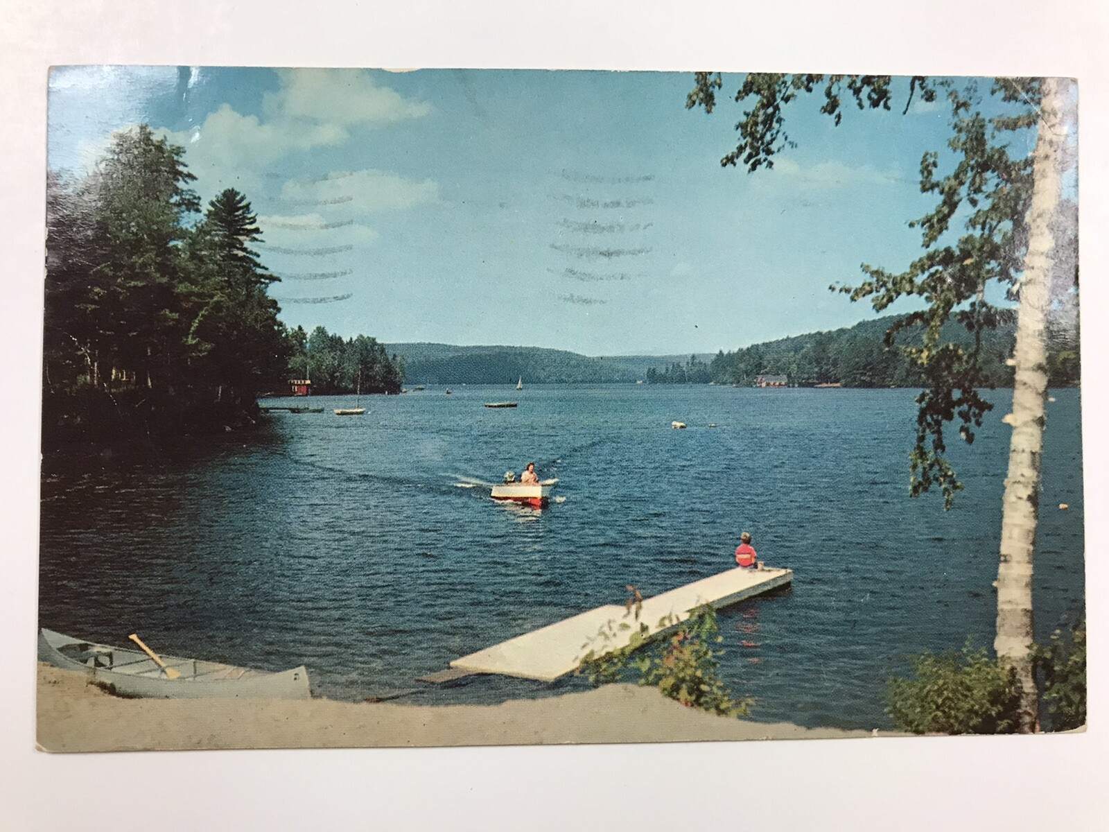 vintage 1956 Vermont post card vintage 1956 Vermont post card