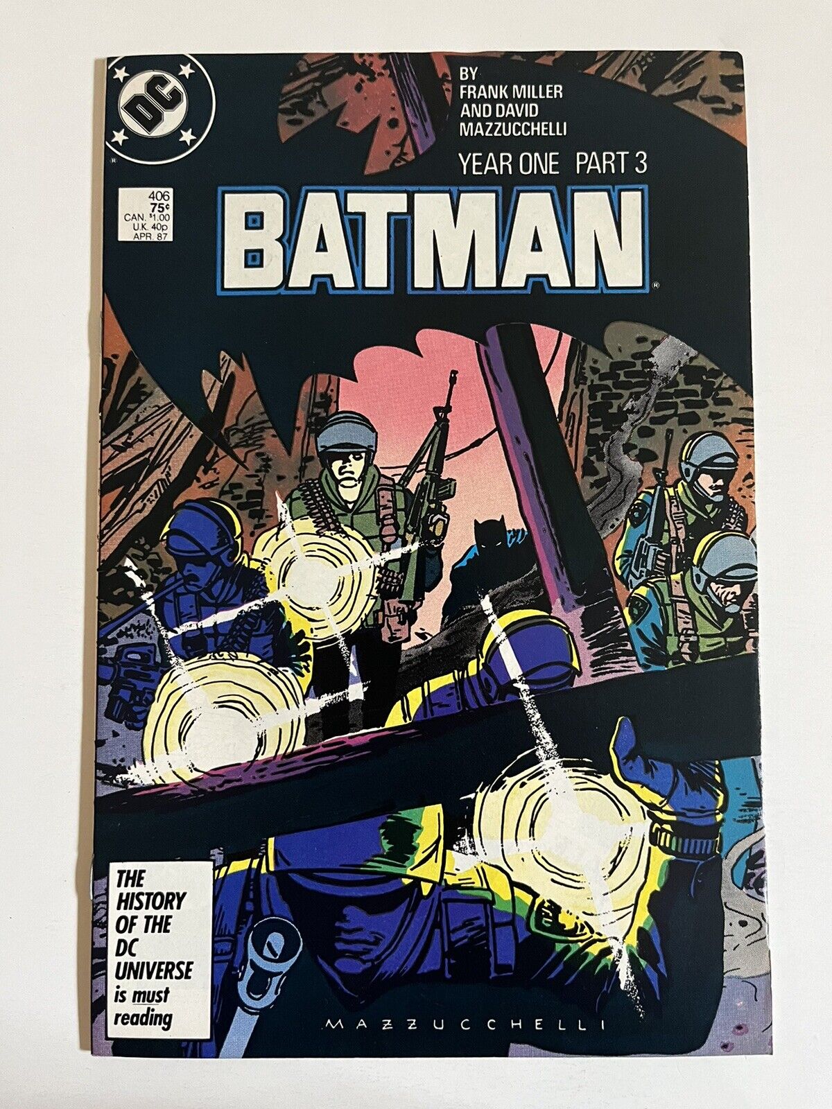 Batman #406 Year One Frank Miller DC Comics 1987  (05/03)