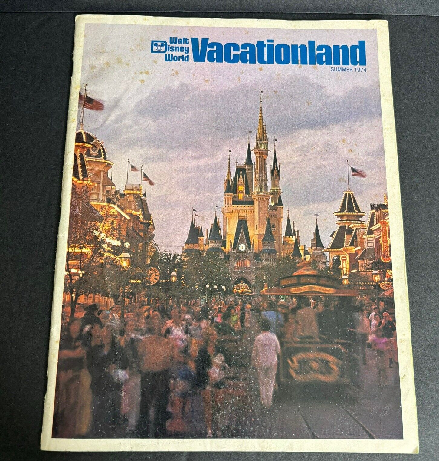 Vintage Walt Disney World Vacationland Magazine Summer 1974 Pirates of Caribbean
