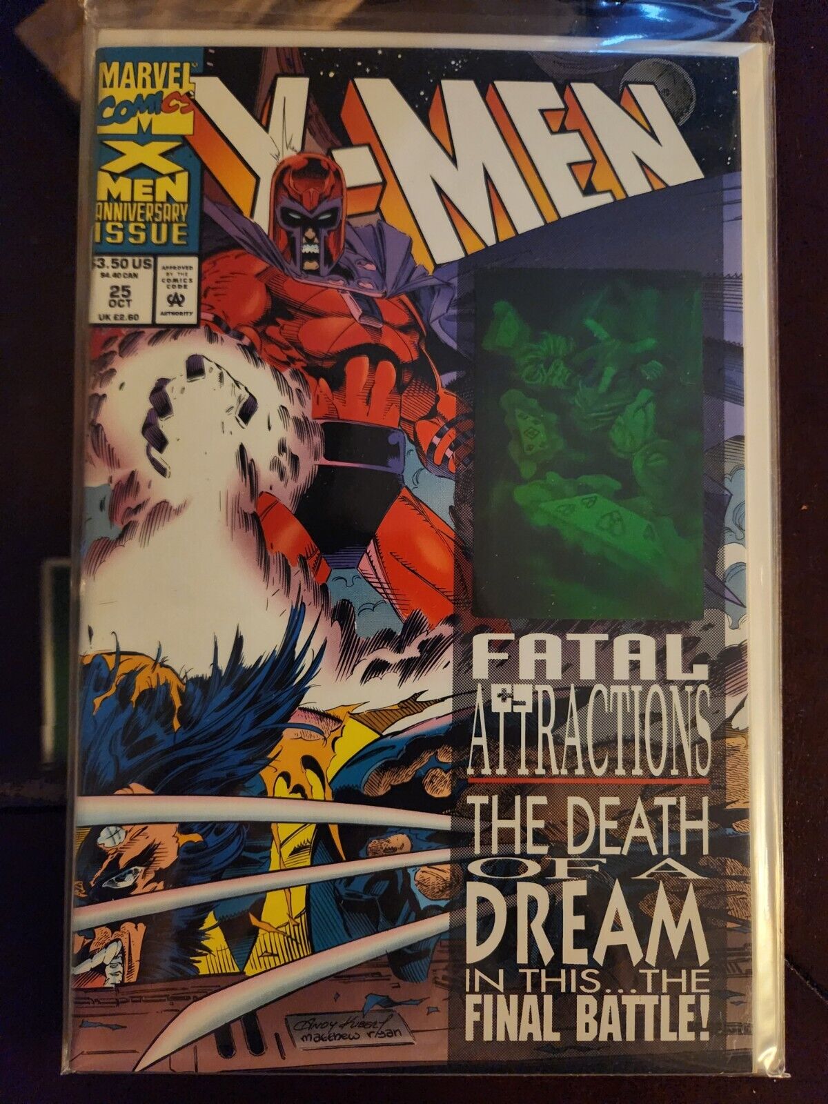 X-Men #1 1991 MARVEL COMIC BOOK 9.4 AVG V41-60