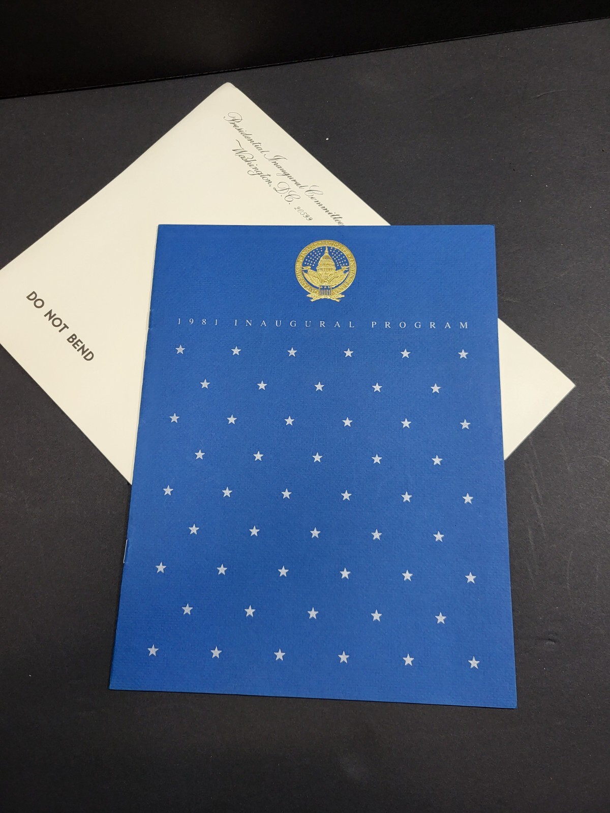 Vintage 1981 Inaugural Program President Ronald Reagan NEW OLD STOCK Vintage 1981 Inaugural Program President Ronald Reagan NEW OLD STOCK