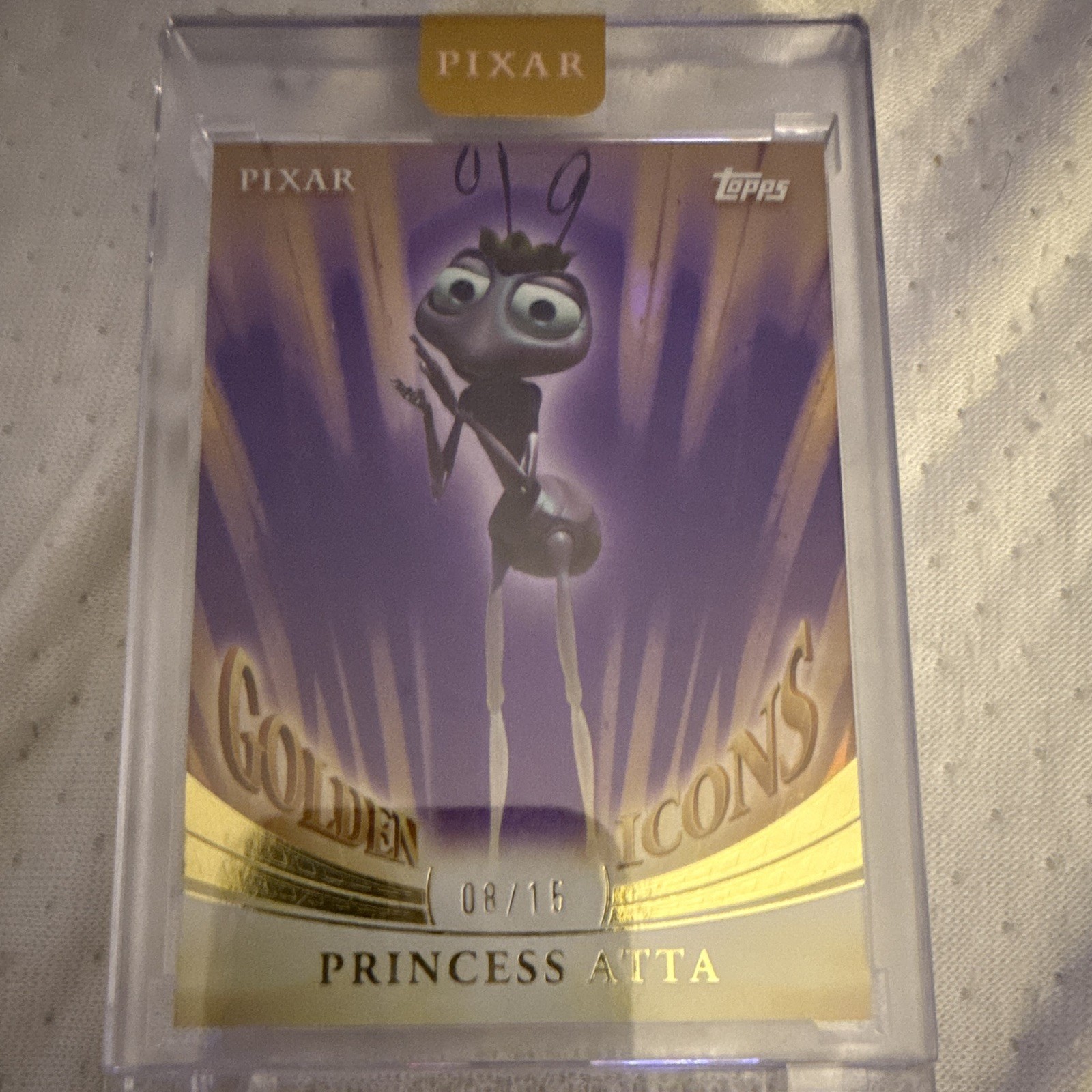 Topps 2025 Disney Pixar Golden Icons Princess Atta GI-13 08/15 A Bug's Life