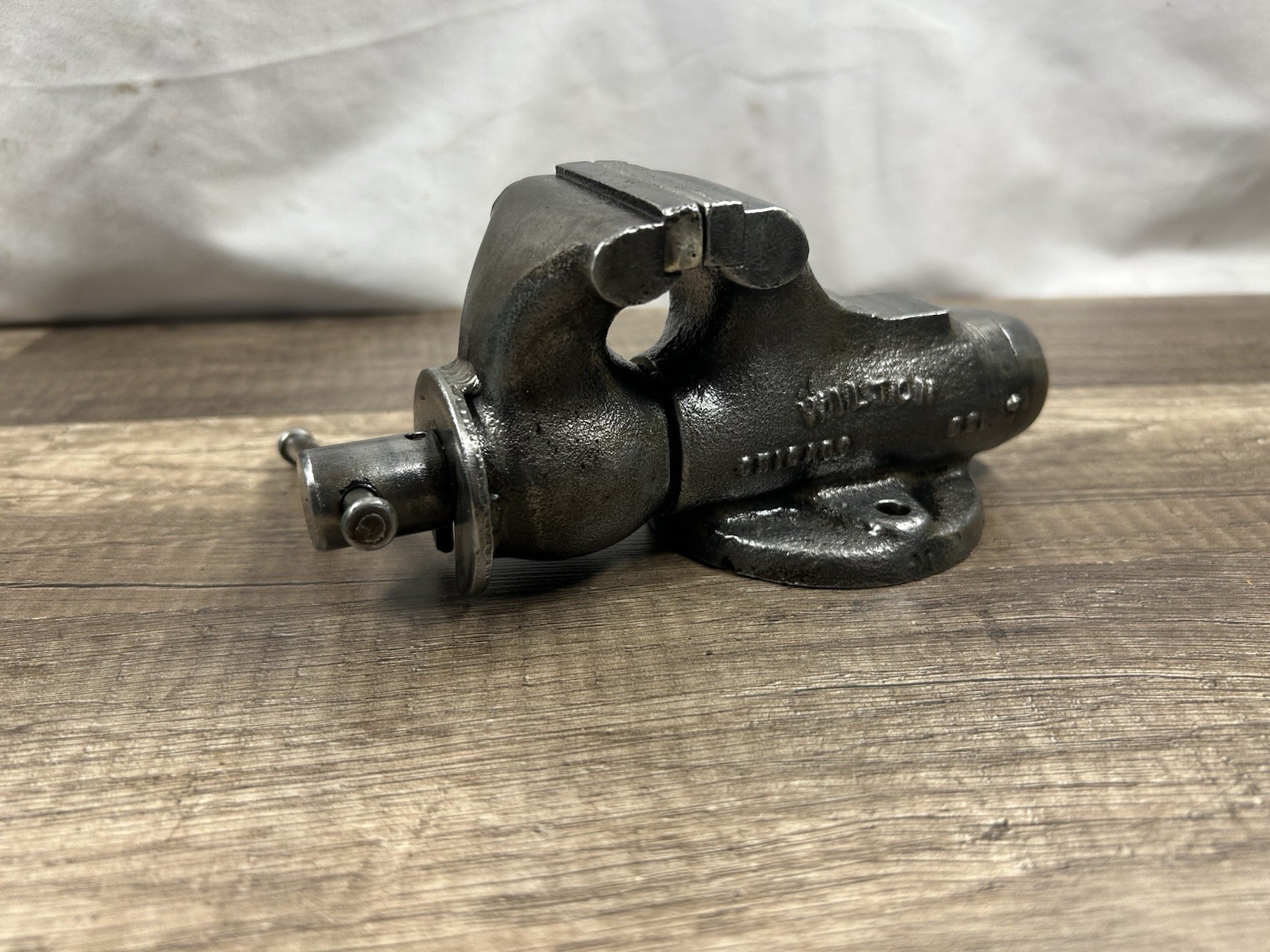 Vintage Wilton  Baby Bullet Vise 2" Jaws Freshly Cleaned Modified Read