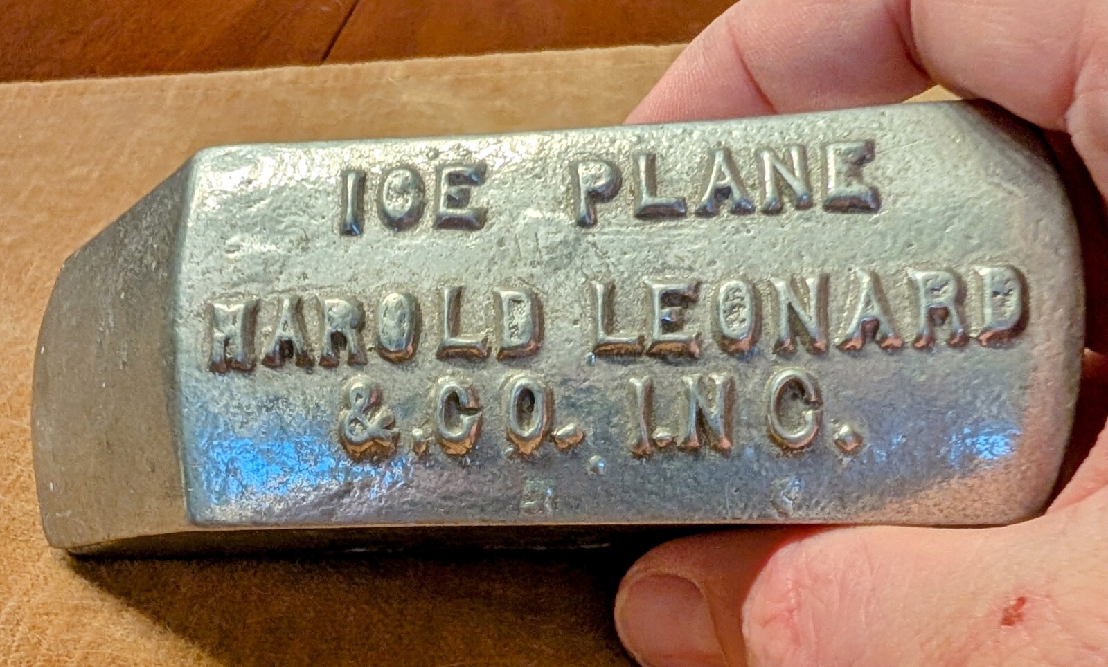 Antique/Vintage ICE PLANE HAROLD LEONARD & CO. INC. Antique/Vintage ICE PLANE HAROLD LEONARD & CO. INC.