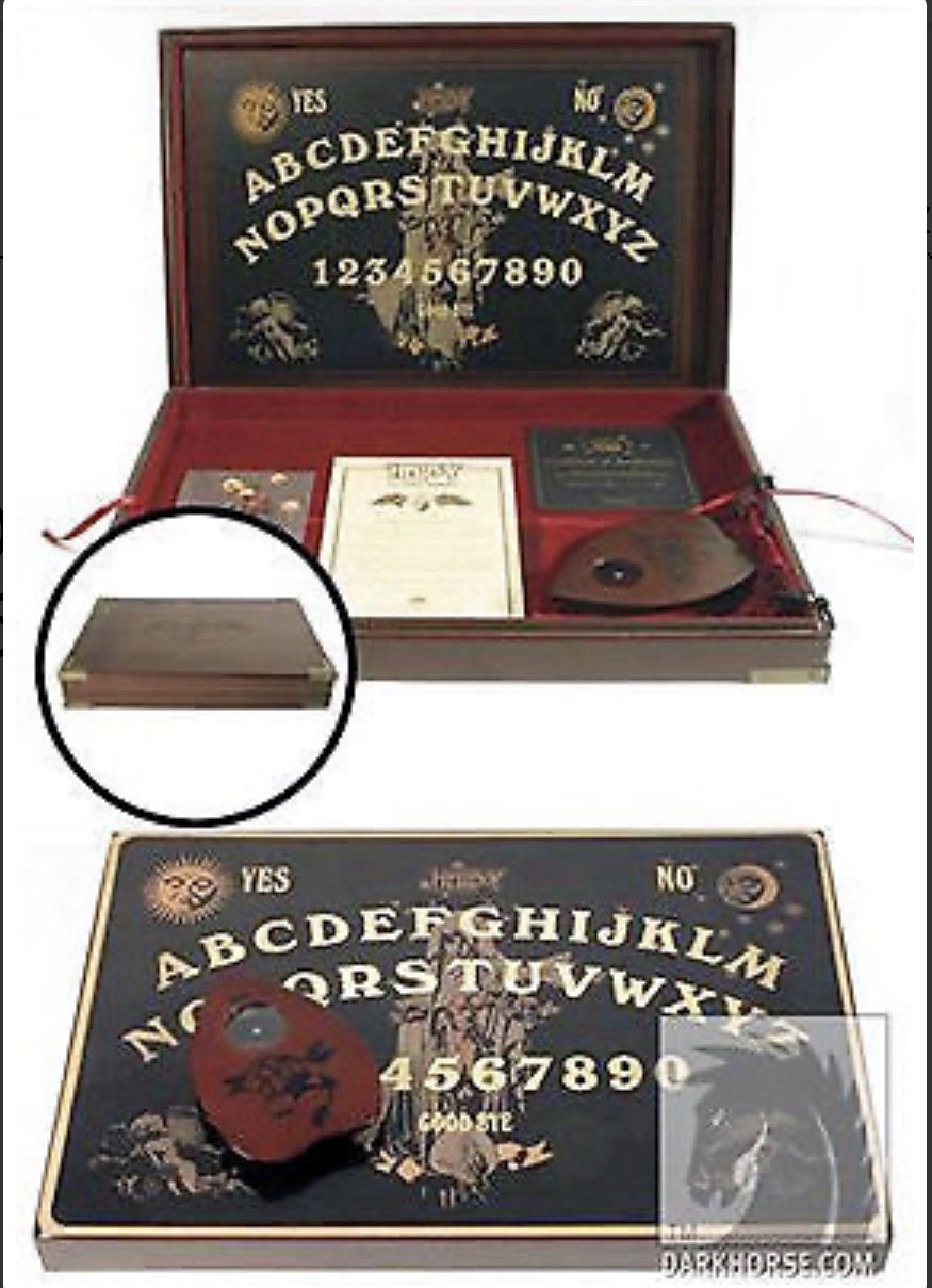 Hellboy Rare Ouija Limited To 500 Certified And Signed By Mike Mignola Hellboy Rare Ouija Limited To 500 Certified And Signed By Mike Mignola