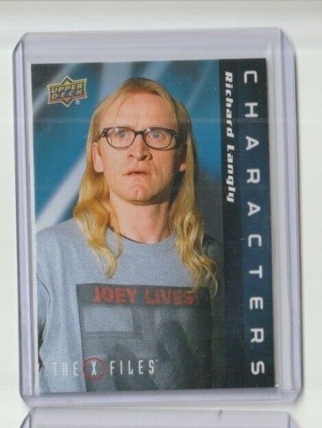 X-Files UFOs and Alien Edition Character Trading Card #C-30 Richard Langly