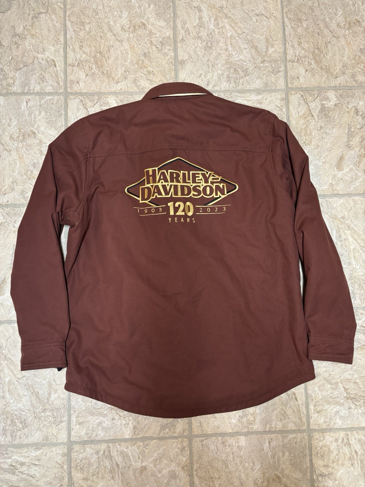 Harley-Davidson 120th Anniversary Operative Riding Shirt Jacket - Men's XL Harley-Davidson 120th Anniversary Operative Riding Shirt Jacket - Men's XL