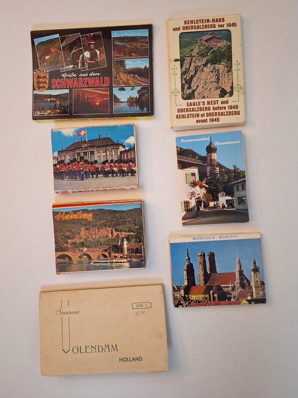 Lot 7 Vintage Souvenir Photo Books Eagles Nest, Germany, Holland, Copenhagen Lot 7 Vintage Souvenir Photo Books Eagles Nest, Germany, Holland, Copenhagen
