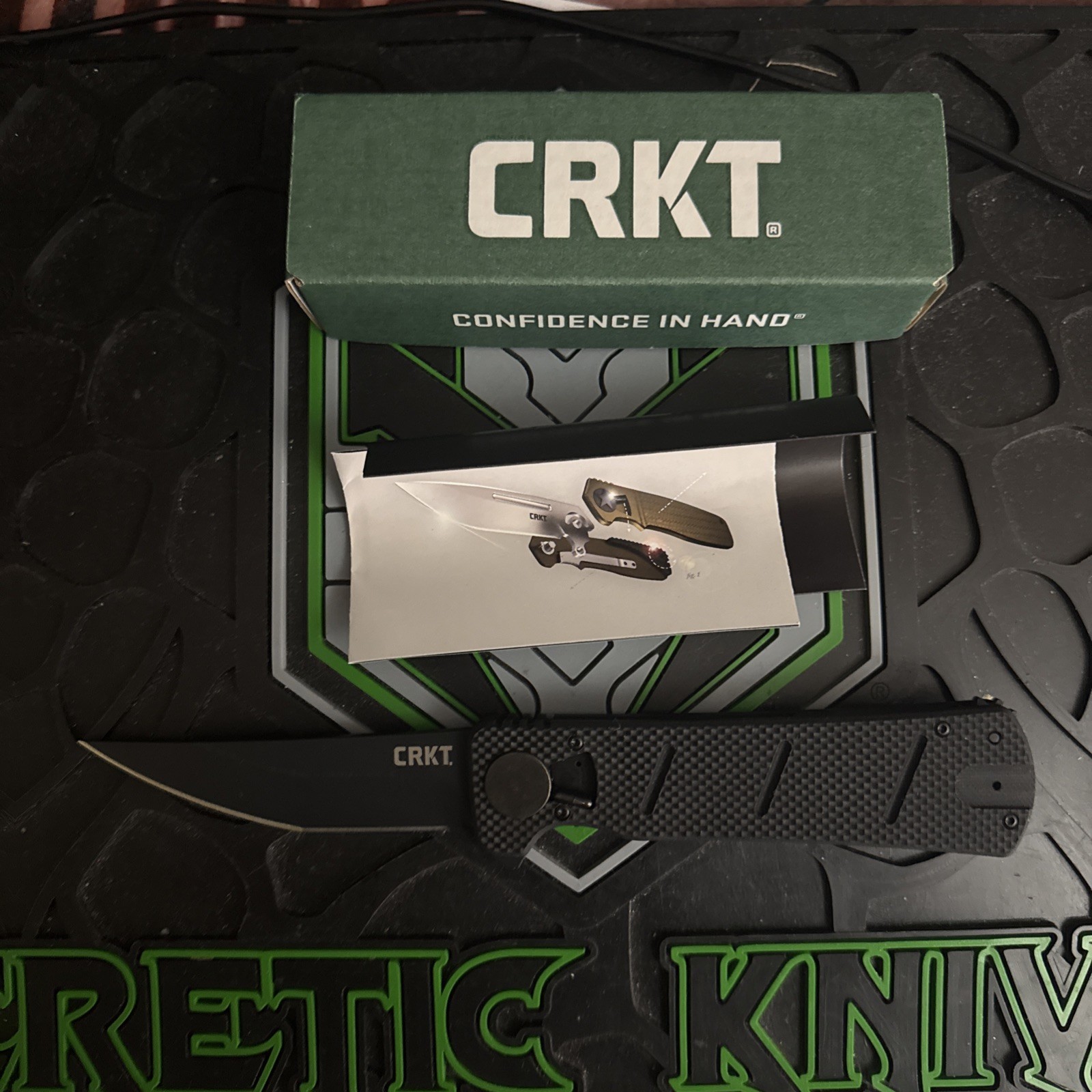 NEW CRKT GOKEN FIELD STRIP TANTO BLADE FLIPPER POCKET KNIFE 2920 🔪 NEW CRKT GOKEN FIELD STRIP TANTO BLADE FLIPPER POCKET KNIFE 2920 🔪